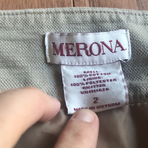 Merona khaki miniskirt - Picture 3 of 5